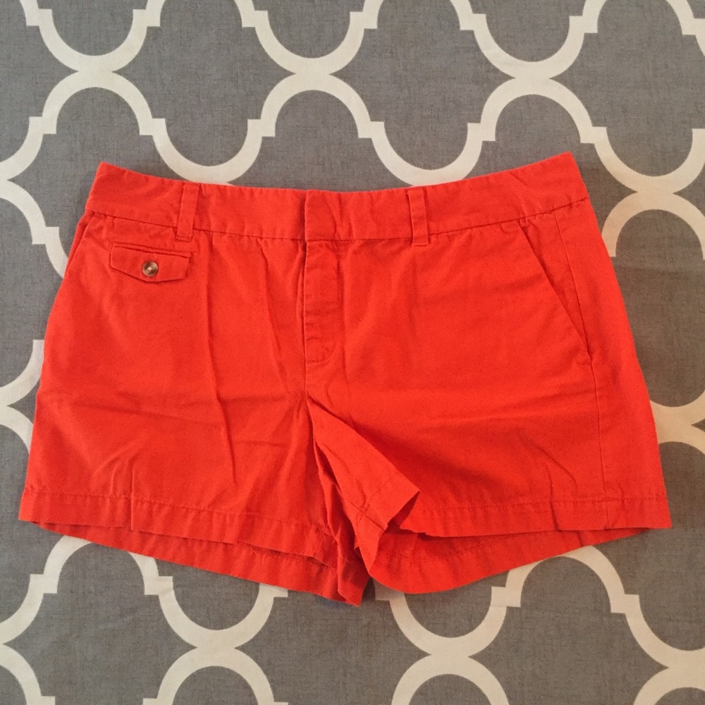Loft Orange Shorts - Sz 12